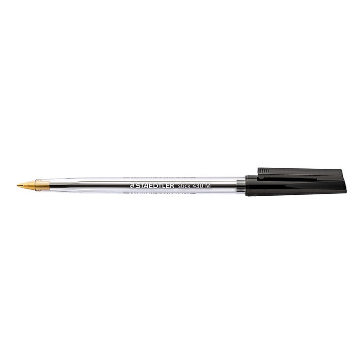 Staedtler Bolígrafo Stick Punto Mediano Color Negro 10 Piezas Staedtler Bolígrafo Stick Punto Mediano Color Negro 10 Piezas