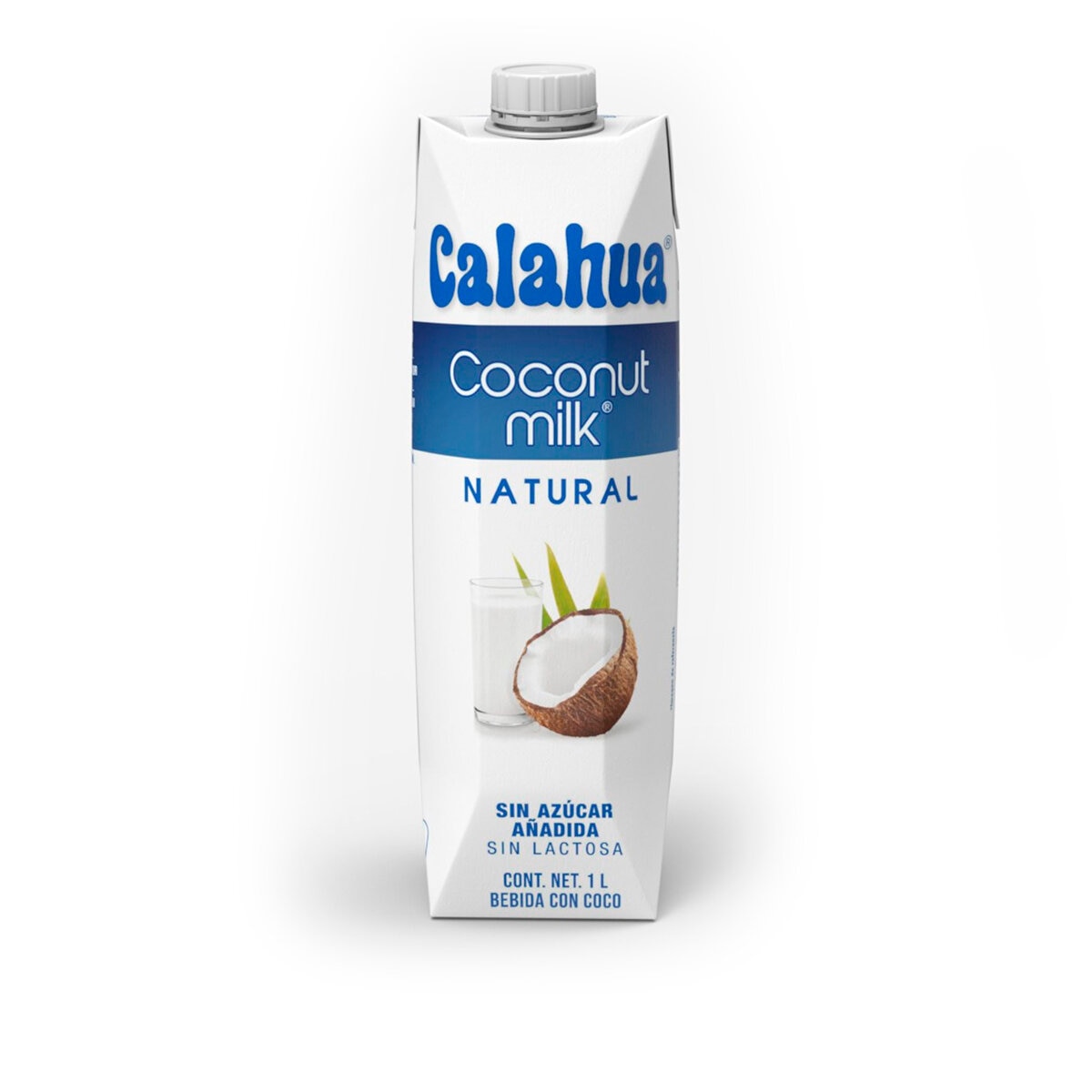 Calahua Bebida de Coco 6 pzas de 1 l