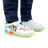 Disney Buzz Lightyear, Tenis con Luces para Niño, Varias Tallas
