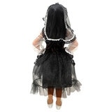  Creepy Monster Disfraz para Niña Catrina Blanca