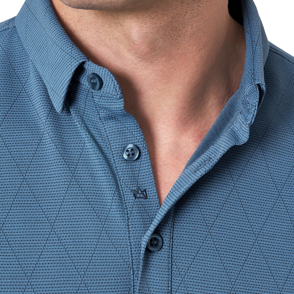 Modern Ambition Polo para Caballero Azul Grande