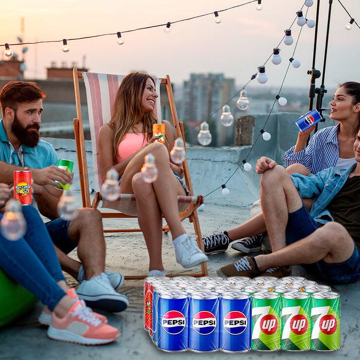 Pepsi Surtido 24 pzs de 237 ml