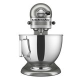 KitchenAid, Batidora Clásica Gris, Tazón de acero inoxidable pulido con asa, 4.3 L