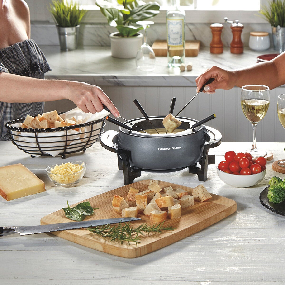 Hamilton Beach, Olla para Fondue 2.8 L de Capacidad Hamilton Beach, Olla para Fondue 2.8 L de Capacidad
