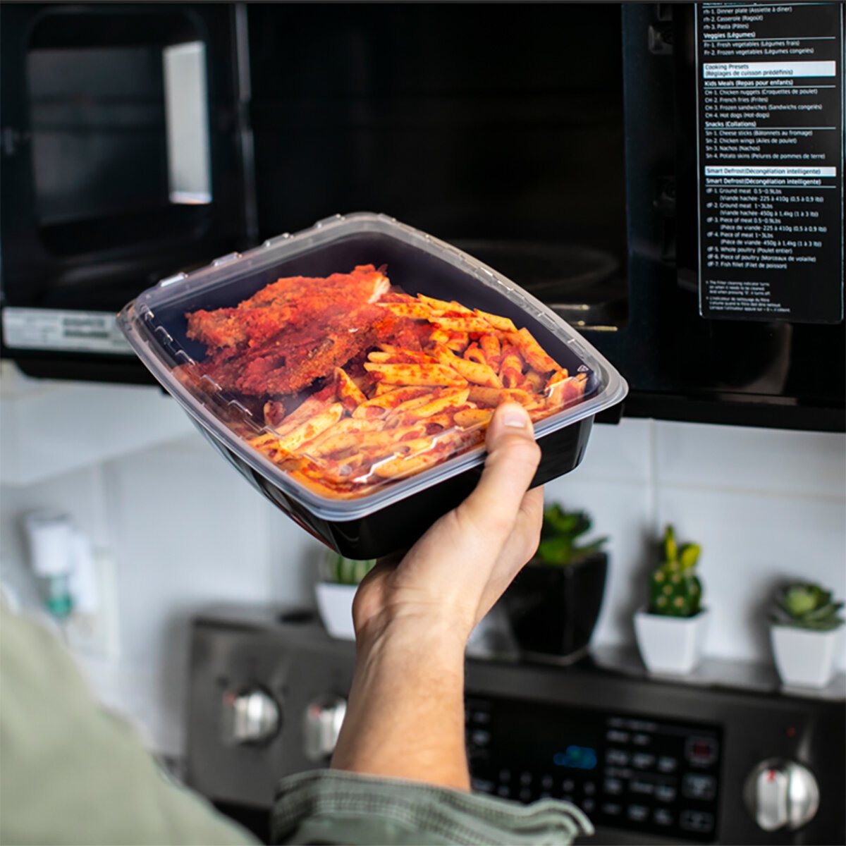 Glad Contenedor Para Almacenar Alimentos 50 pzs
