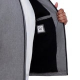 Kenneth Cole Chamarra para Caballero Gris Grande Kenneth Cole Chamarra para Caballero Gris Grande