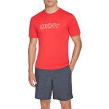 DKNY Playera para Caballero Rojo Grande
