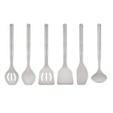 Sabatier, Juego de Herramientas de Acero Inoxidable y Silicona, 6 piezas