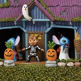 Casa de Halloween Animada de Stitch con Luces y Música
