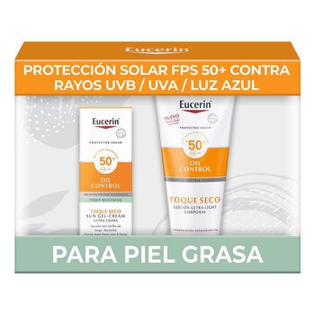 Kit Eucerin Protección Solar Para Piel Grasa