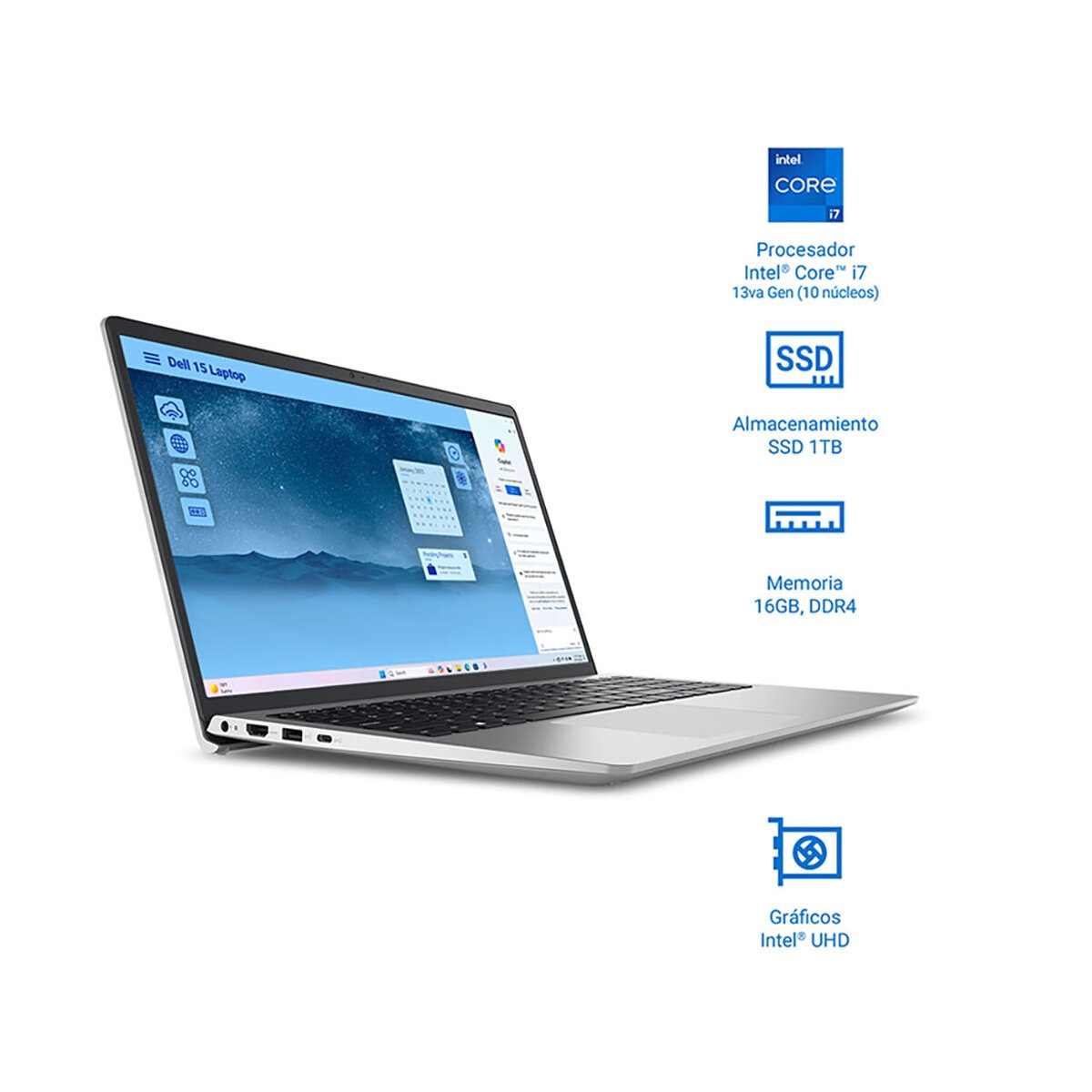 DELL 15 DC15250 15.6" Full HD Intel Core i7 16GB 1TB SSD DELL 15 DC15250 15.6" Full HD Intel Core i7 16GB 1TB SSD