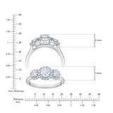 Anillo de Diamantes 1.00ctw, Platino