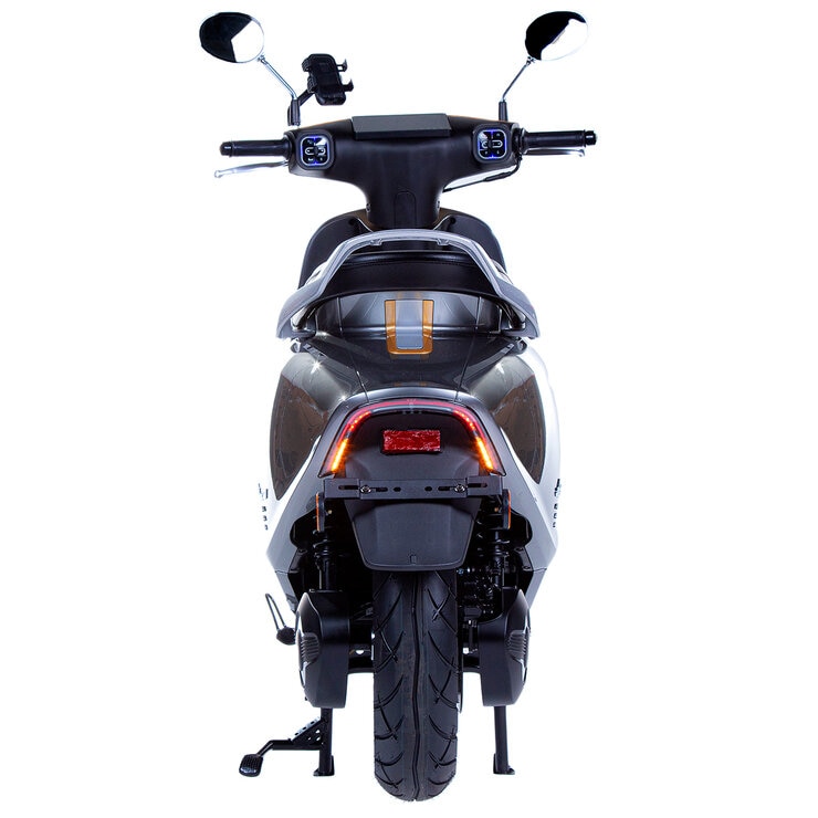 OMO Motocicleta Eléctrica Athena X7 Pro Plateado
