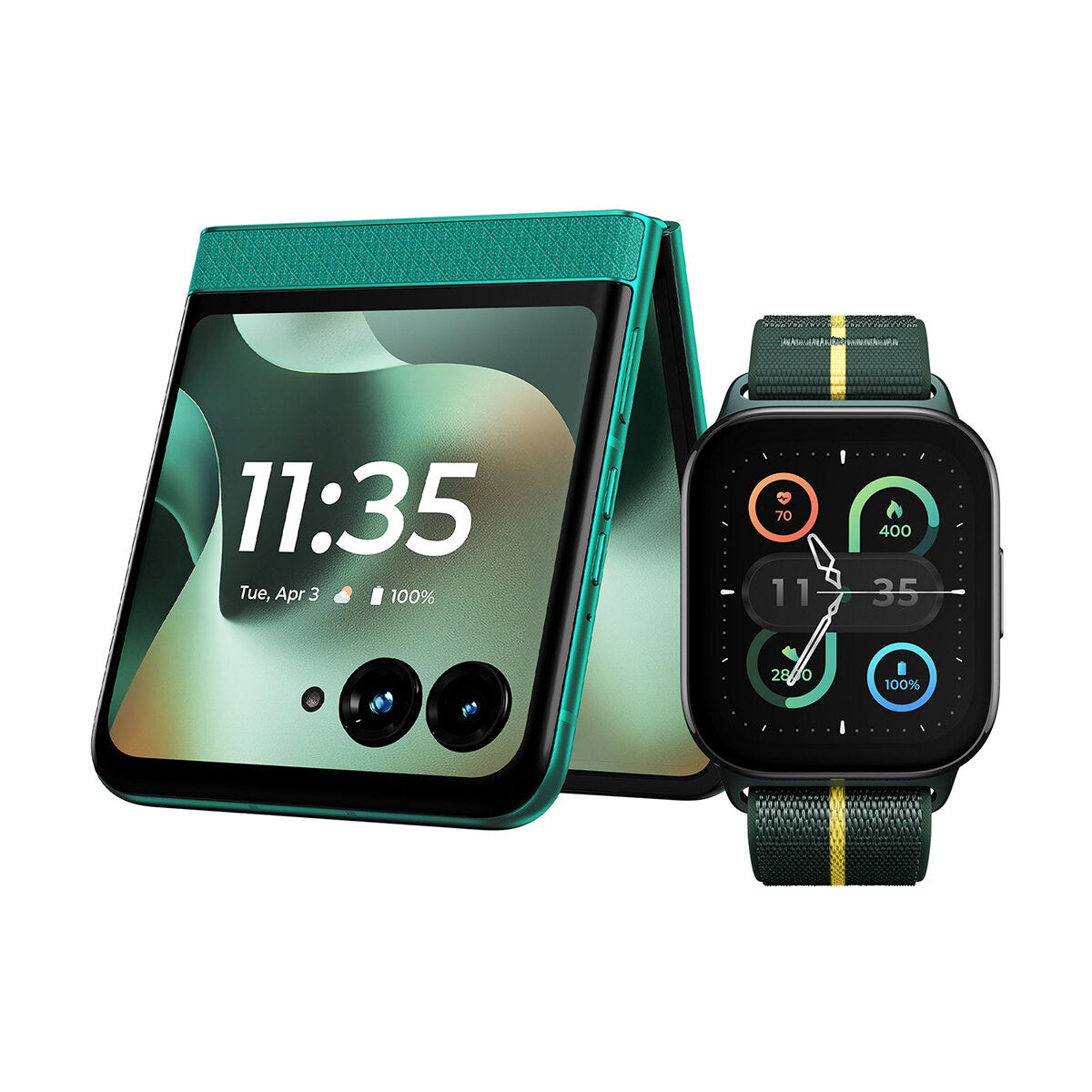 Motorola Razr 70 12GB 512GB SSD Verde + Motowatch Fit Motorola Razr 70 12GB 512GB SSD Verde + Motowatch Fit