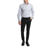 Ted Baker Camisa para Caballero Azul Cuello 17/17.5 Manga 32/33
