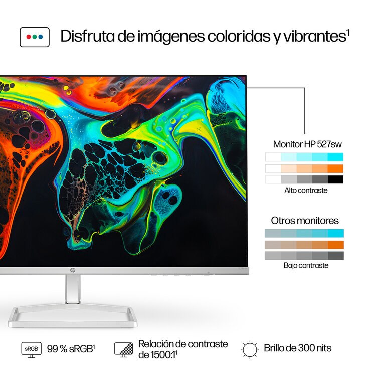 HP Pavilion S5 527sw Monitor 27" Full HD