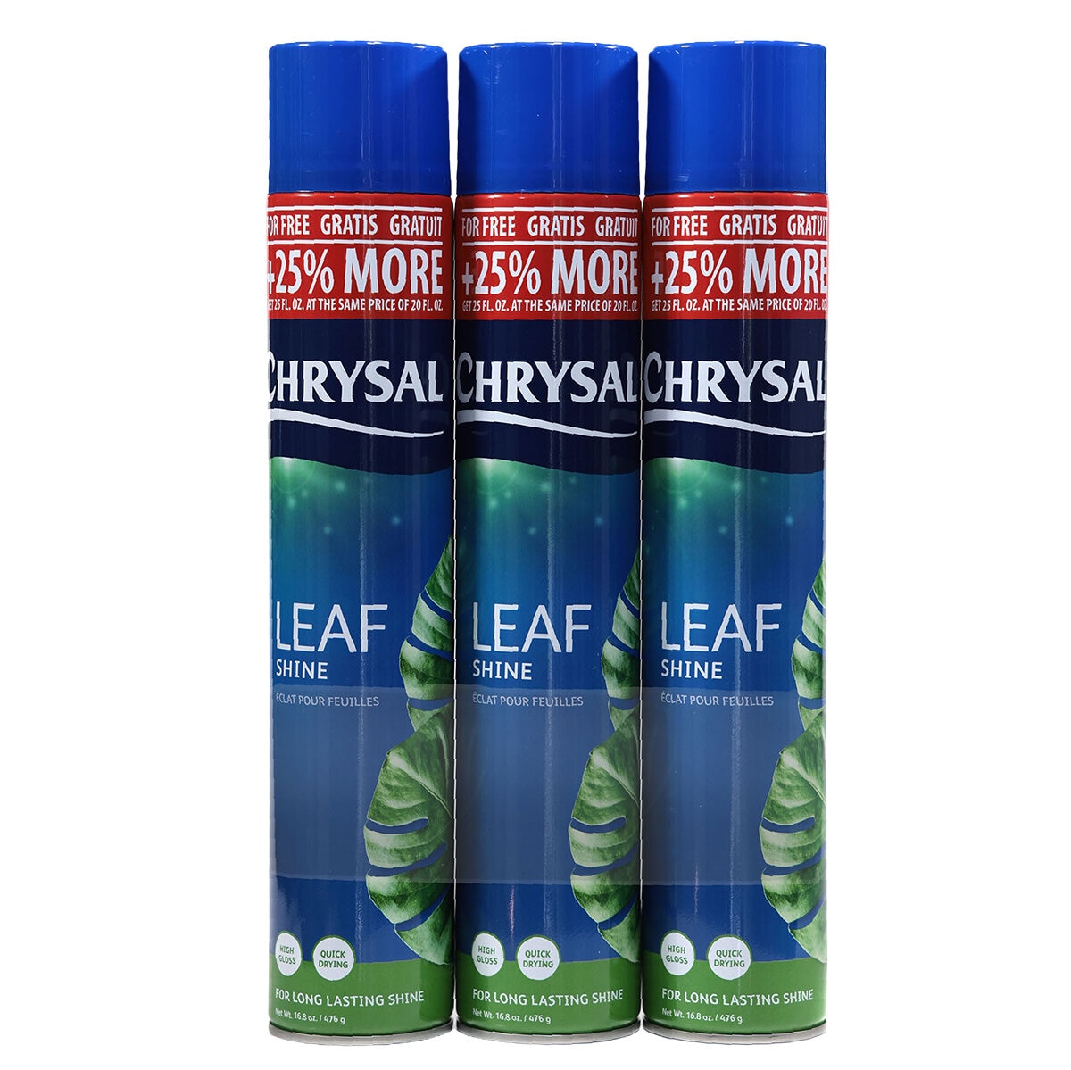 Chrysal Leafshine, Abrillantador para Hojas de Plantas Chrysal Leafshine, Abrillantador para Hojas de Plantas