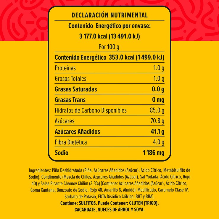 Chilim Balam Aros de Piña 900 g