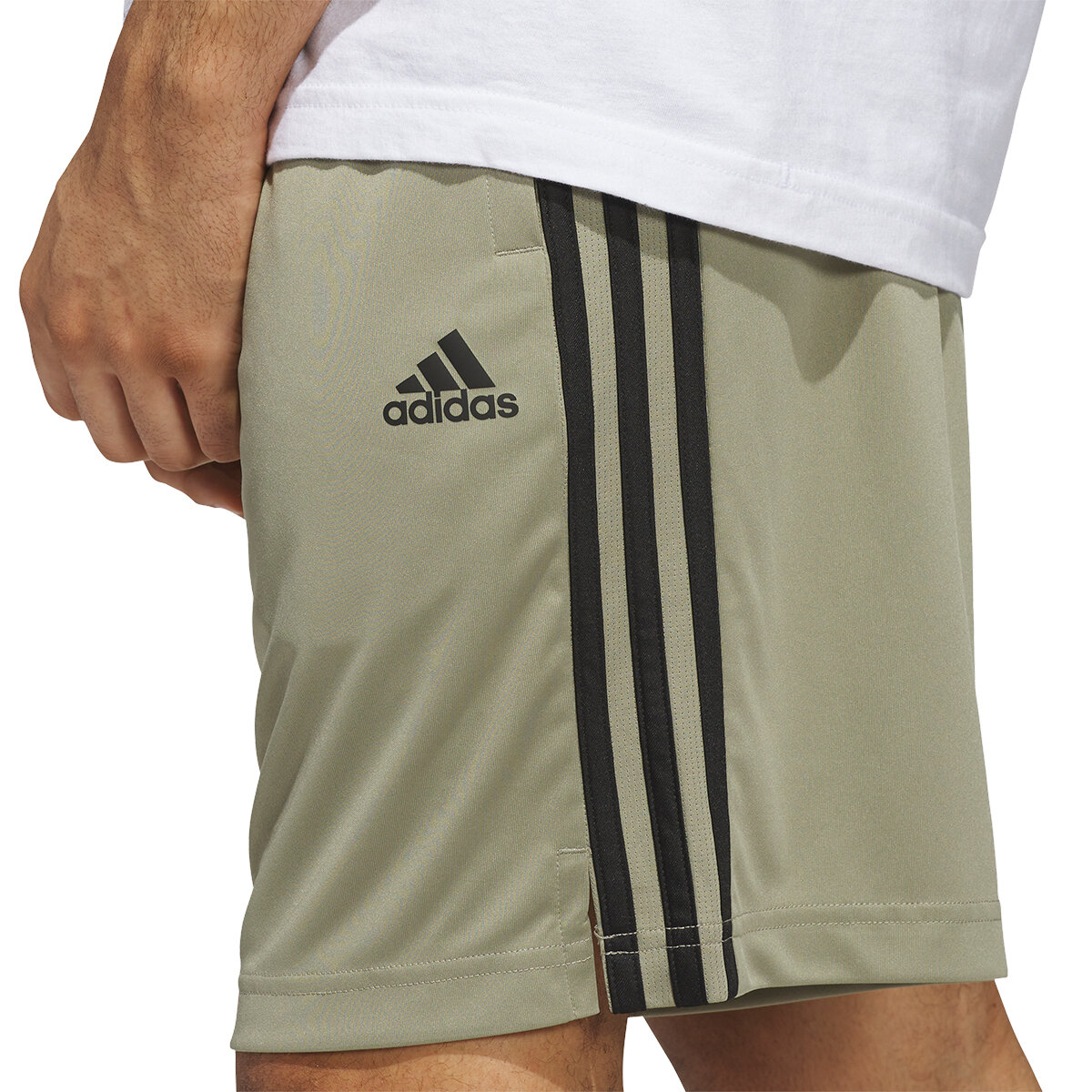 Adidas Shorts Deportivos para Caballero Café Grande