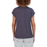 DKNY Playera para Dama Gris Mediana