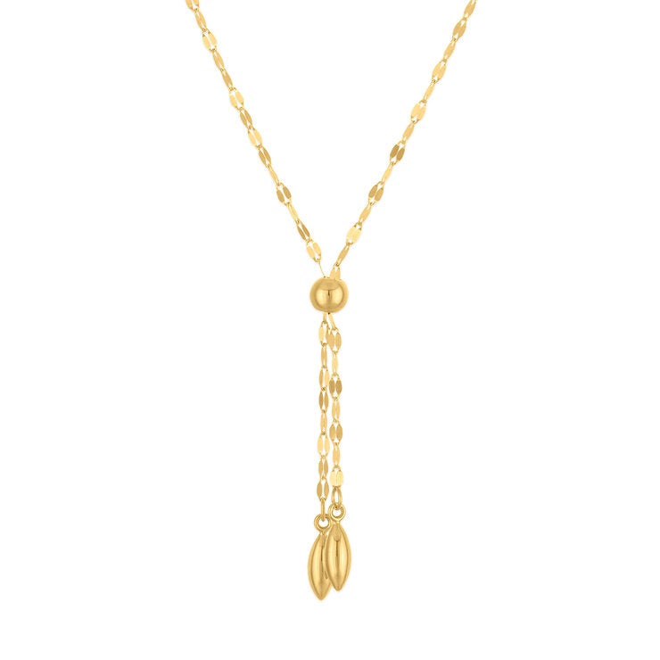 Collar Ajustable de Oro Amarillo 14K Collar Ajustable de Oro Amarillo 14K