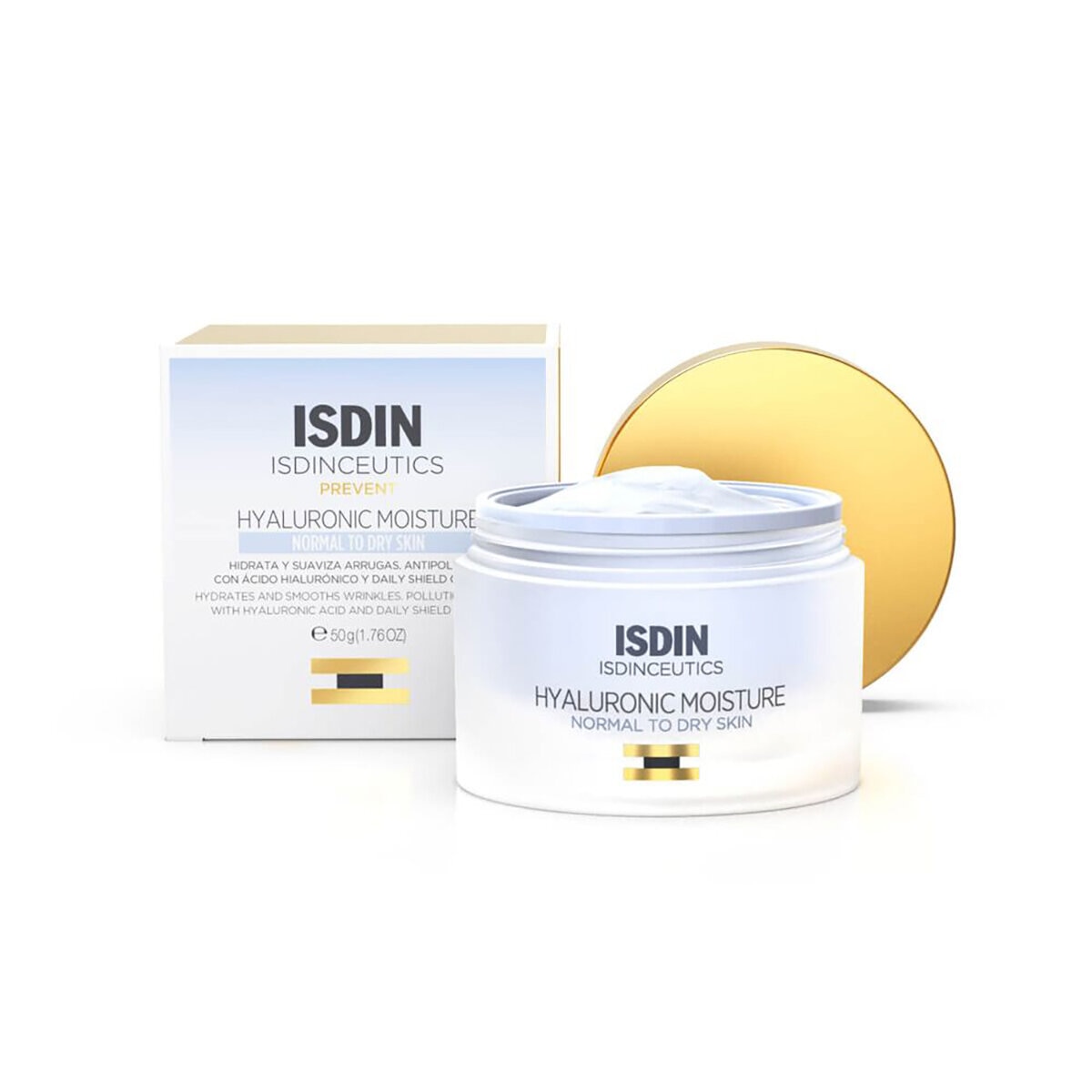 Isdinceutics Hyaluronic Crema Hidratante para piel normal  o seca 50 g