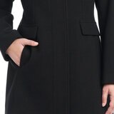 Vince Camuto Abrigo para Dama Negro Extra Grande Vince Camuto Abrigo para Dama Negro Extra Grande