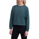 DKNY Sport Sudadera para Dama Verde Chica