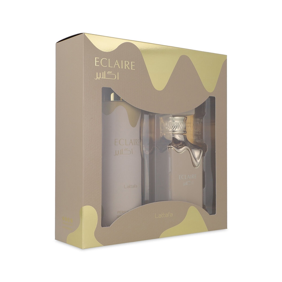 Lattafa Eclaire Set de 2 Pzs 100 ml + Desodorante 200 ml Lattafa Eclaire Set de 2 Pzs 100 ml + Desodorante 200 ml