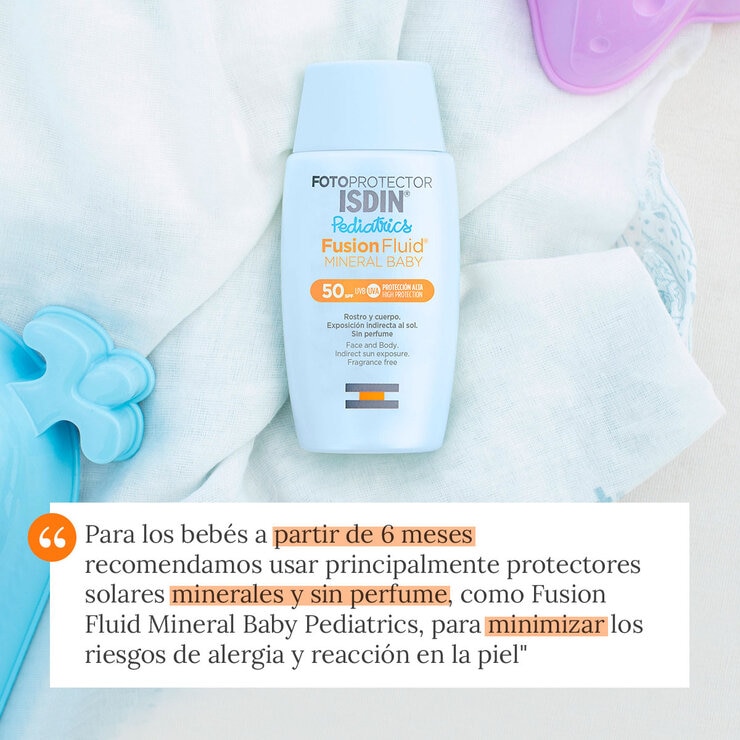 Isdin Fotoprotector Mineral Baby Pediátrico FPS 50 50ml