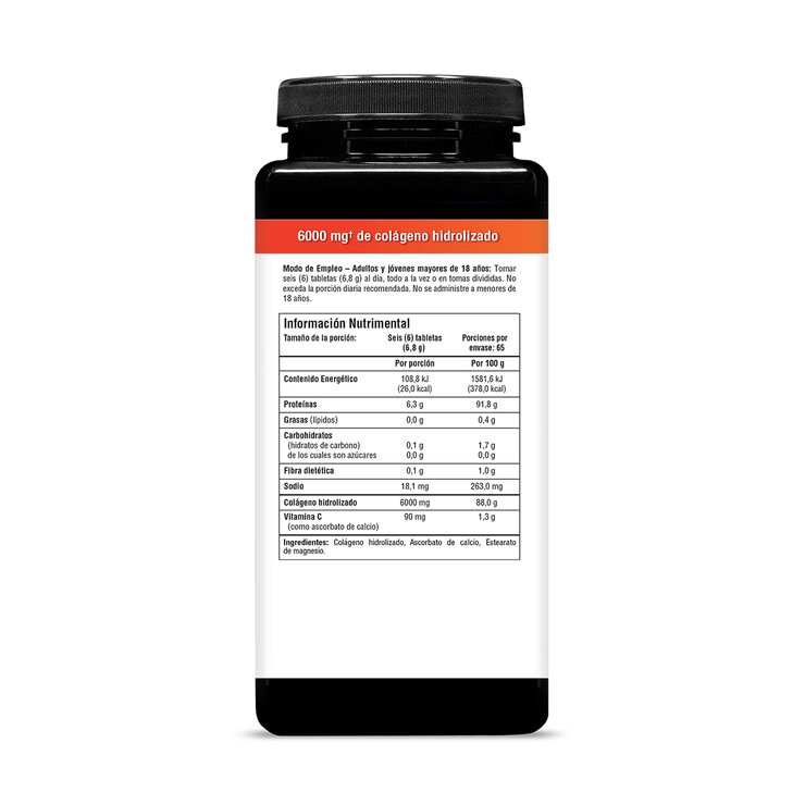 Youtheory Colágeno Fórmula Avanzada 6,000mg 390 tabletas