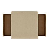 Universal Broadmoore Furniture, Otomano de Tela con Cajones
