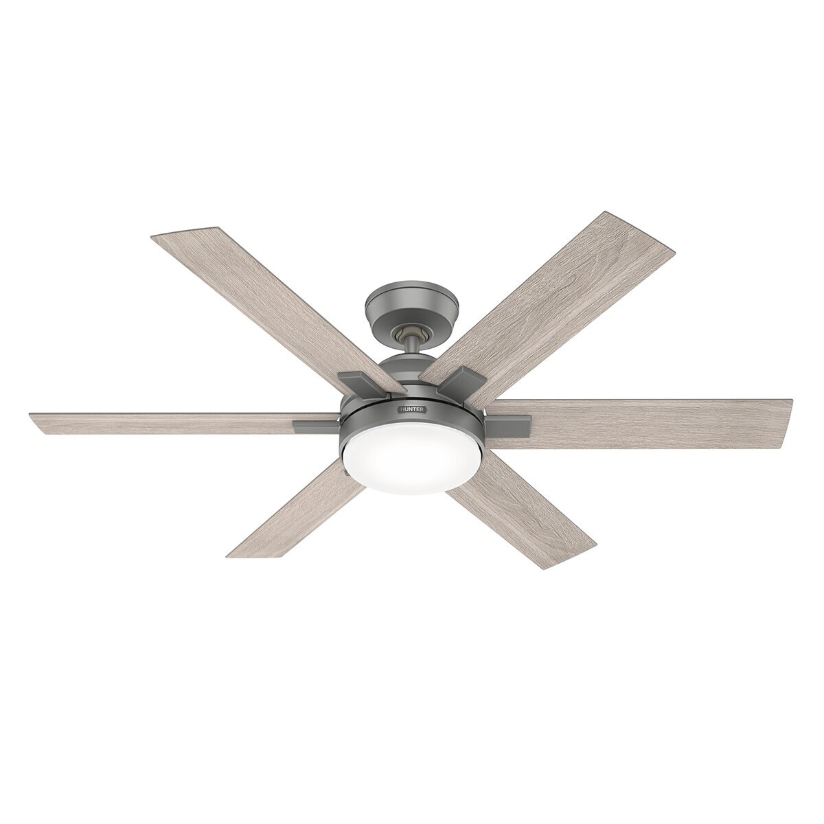 Hunter, Ventilador Georgetown Silver Matte 52"