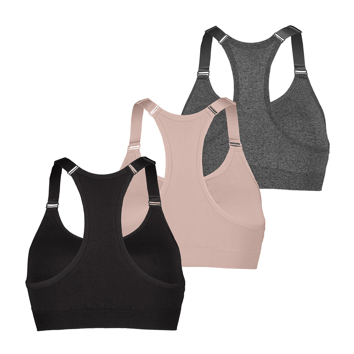 Puma Brasier deportivo para Dama Negro Chica