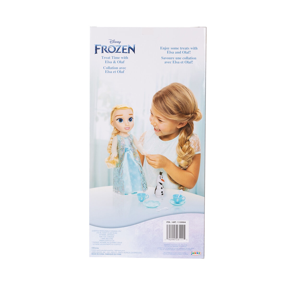 Muñeca elsa bebe frozen sales