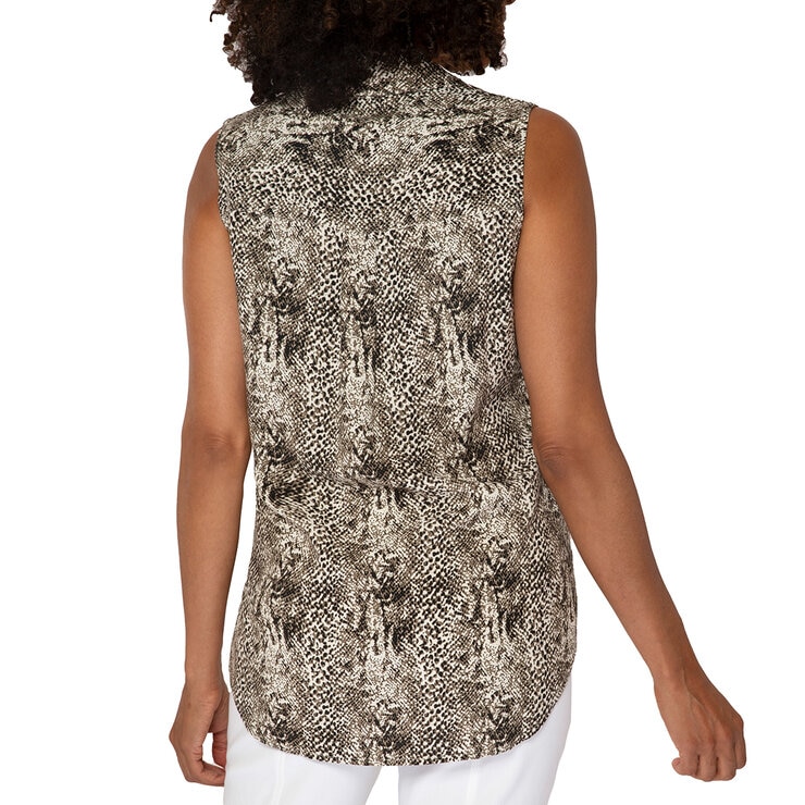 Mario Serrani Italy Blusa para Dama Café Grande