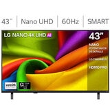 LG Pantalla 43" Nano UHD 4K Smart TV LG Pantalla 43" Nano UHD 4K Smart TV