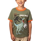NBC Universal Playera 4 piezas para Niños o Niñas Jurassic World 4 Años