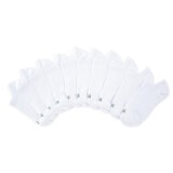 K. Bell Calcetines para Dama 10 piezas Blanco