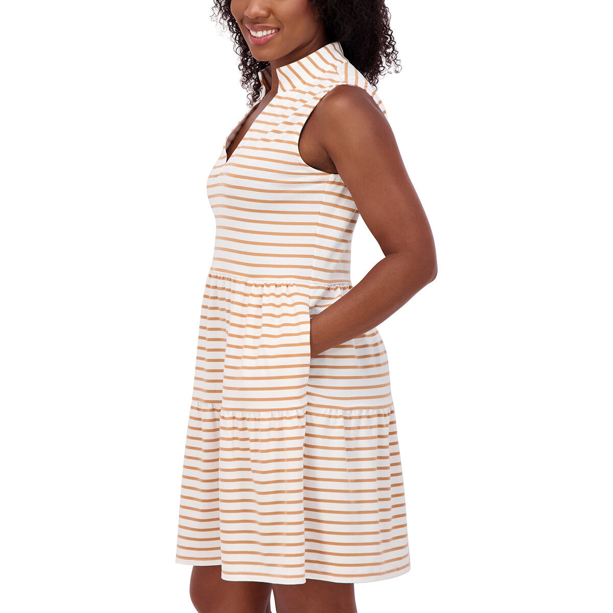 Andrew Marc Vestido para Dama Café Extra Grande