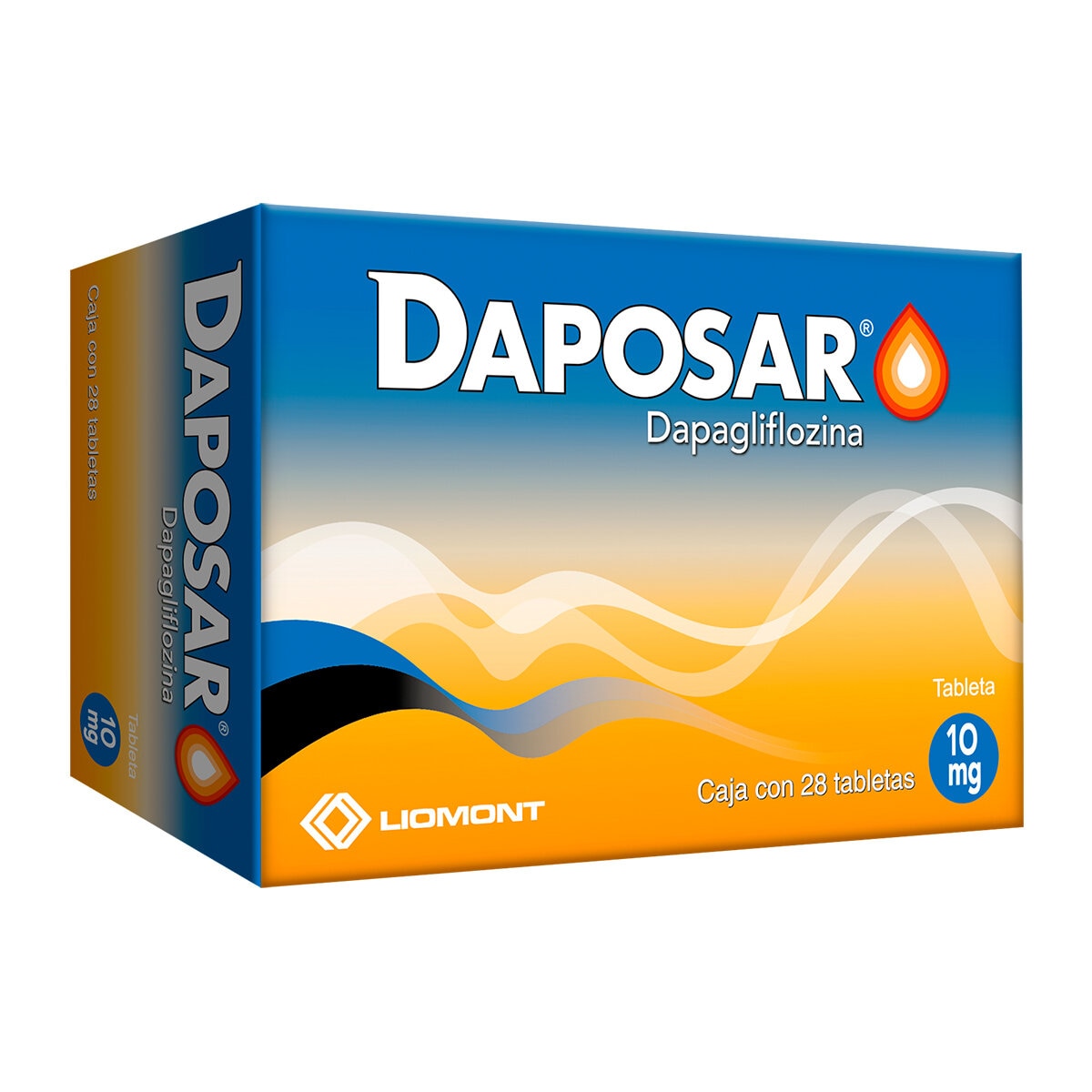 Daposar 10 mg 28 Tabletas