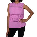 Mario Serrani Italy Blusa para Dama Morado Mediana
