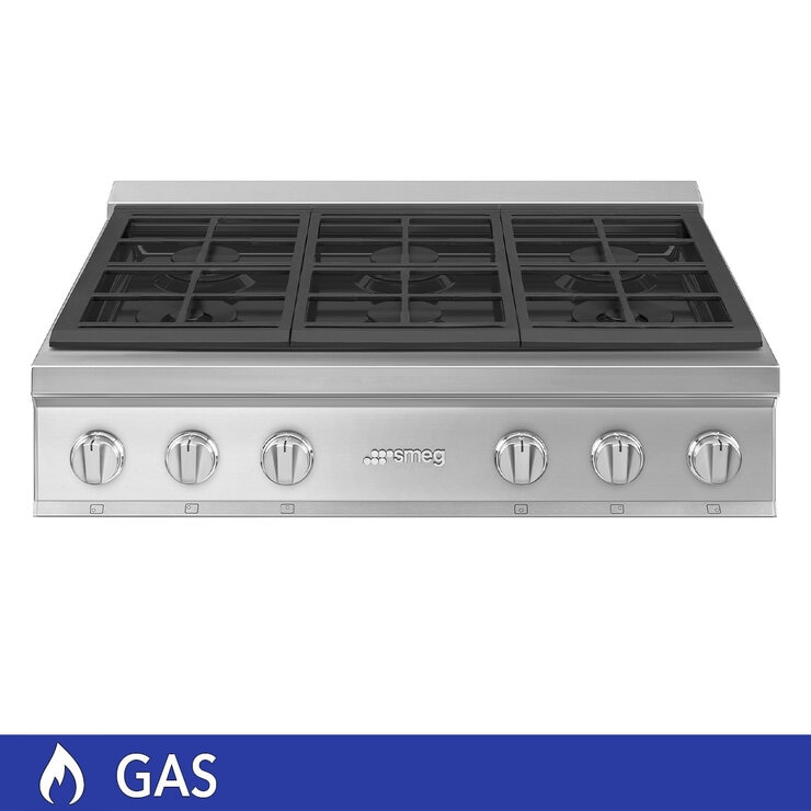 Smeg Parrilla de gas 90cm