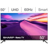 Sharp Pantalla 50" UHD 4K Roku TV