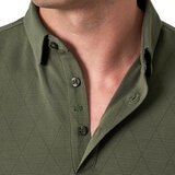 Modern Ambition Polo para Caballero Verde Extra Grande
