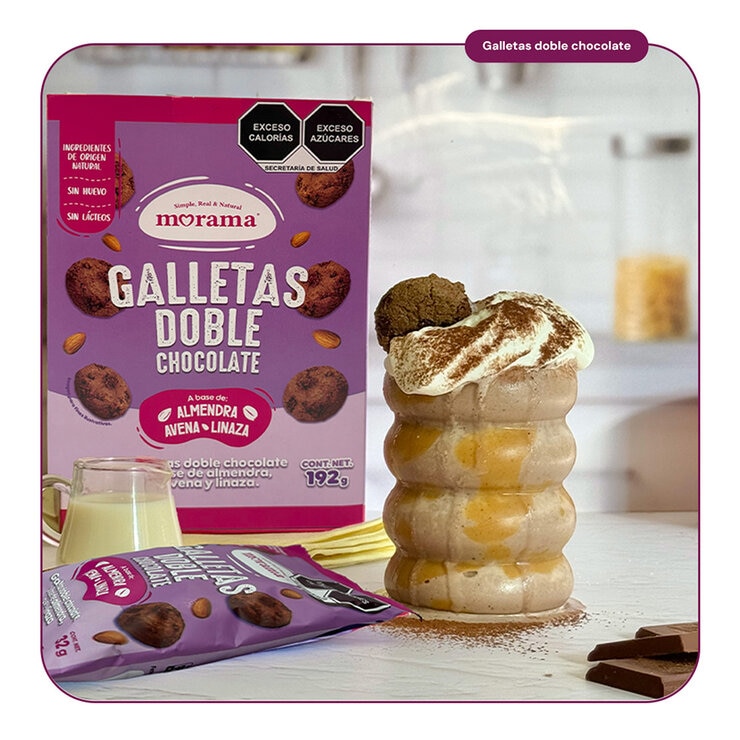 Morama Galletas Doble Chocolate 384 g