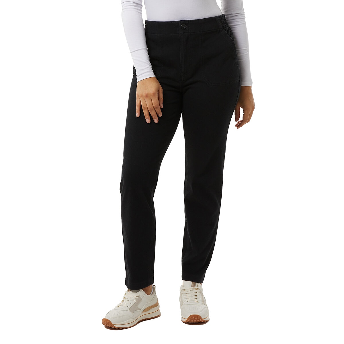 32 Degrees Heat Pantalon para Dama Negro Chico Costco M