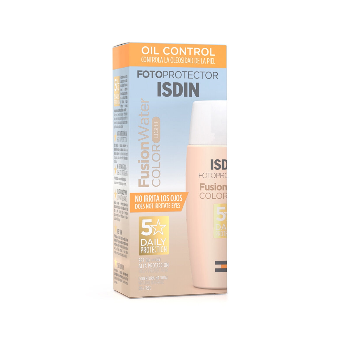 Isdin Fotoprotector Fusion Water Color Light FPS50+ 50ml