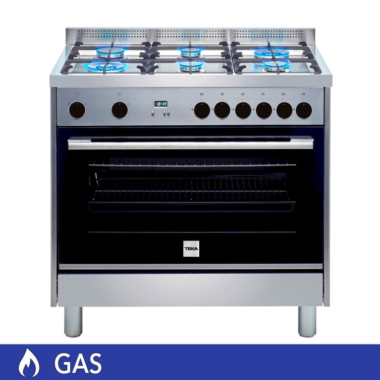 Teka Estufa de Piso con 6 Quemadores
