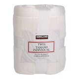 Kirkland Signature, Cobija, Tamaño Individual, Blanco Kirkland Signature, Cobija, Tamaño Individual, Blanco